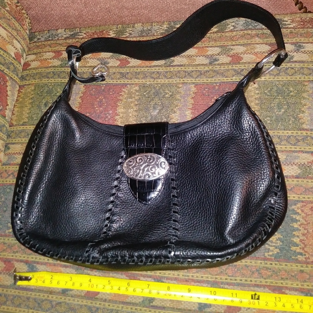 Brighton medium black shoulder bag